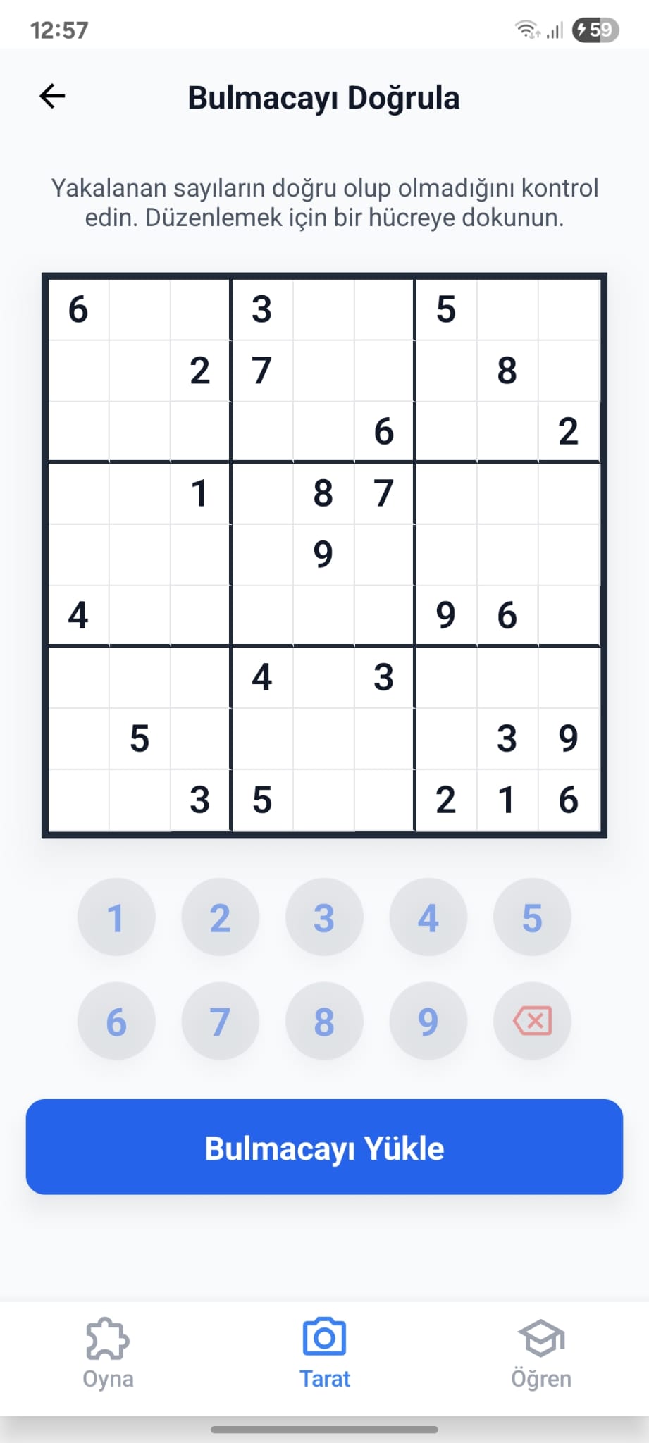 Tutor Sudoku — screenshot 1