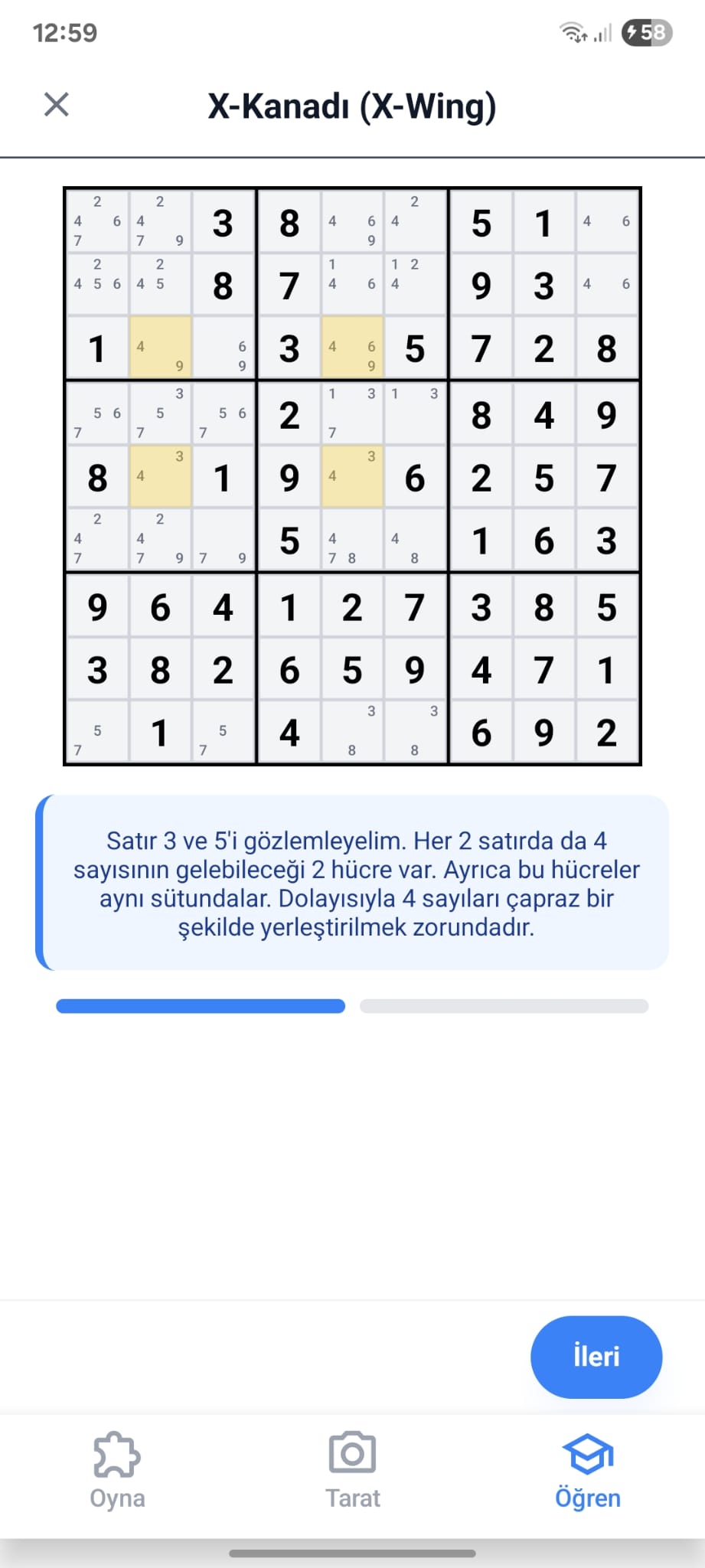 Tutor Sudoku — screenshot 3