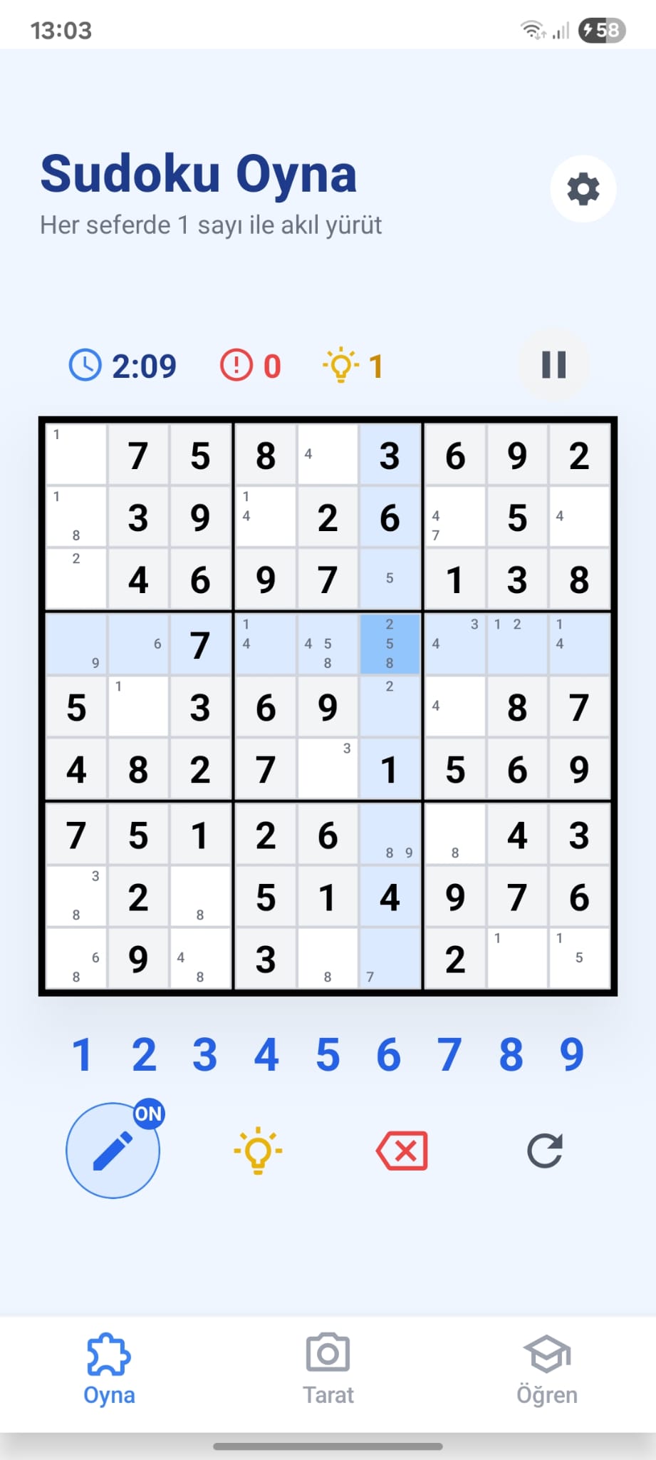Tutor Sudoku — screenshot 4